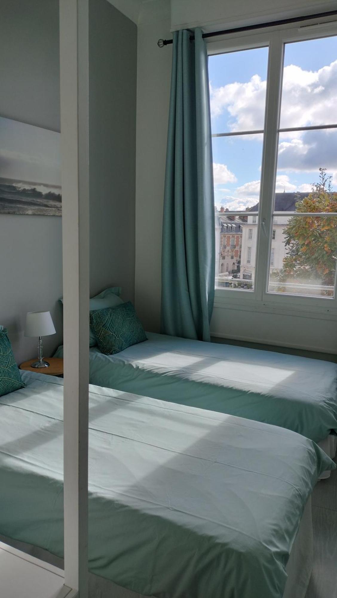 Appartement Avec Belle Vue Sur La Place Du Martroi Orléans Exterior foto